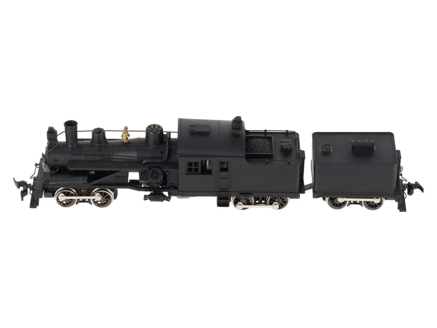 Rivarossi HO Scale Unlettered Three-Truck Heisler Steam Locomotive & Tender VG