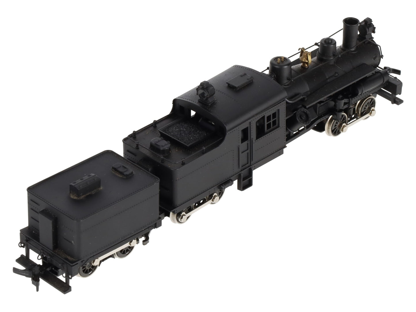 Rivarossi HO Scale Unlettered Three-Truck Heisler Steam Locomotive & Tender VG