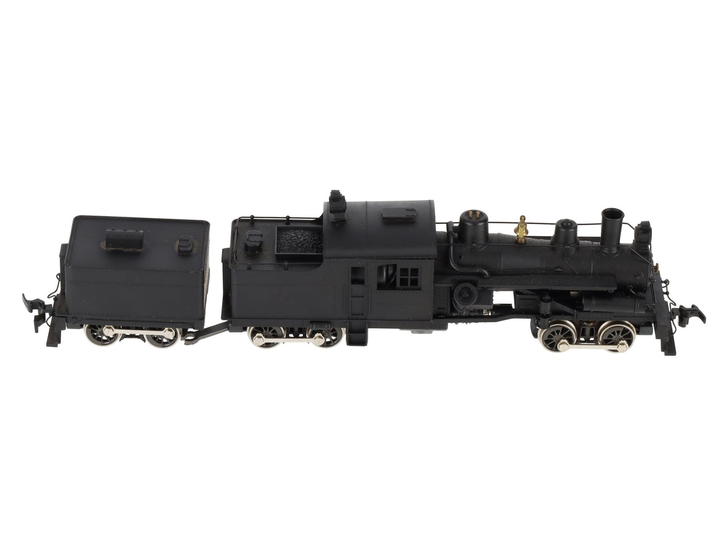 Rivarossi HO Scale Unlettered Three-Truck Heisler Steam Locomotive & Tender VG