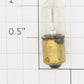 Acme 1813 14 Volt Bayonet Base Clear Tall Light Bulbs