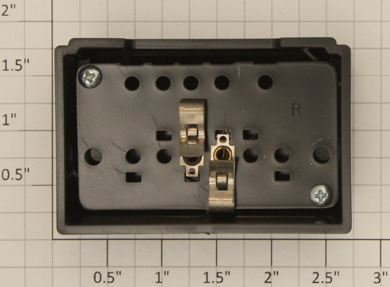 American Flyer XA14A964L S Scale Operating Car Control Button with Fahnestocks