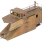 Kemtron HO BRASS Wedge Single Track Snow Plow -Unpainted VG