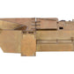 Kemtron HO BRASS Wedge Single Track Snow Plow -Unpainted VG