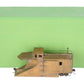 Kemtron HO BRASS Wedge Single Track Snow Plow -Unpainted VG