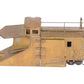Kemtron HO BRASS Wedge Single Track Snow Plow -Unpainted VG