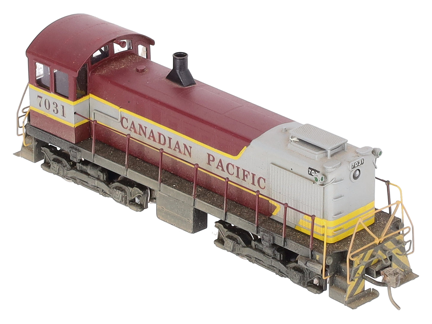 Alco Models D-129 HO Scale BRASS Alco S-2 Diesel Switcher - painted EX