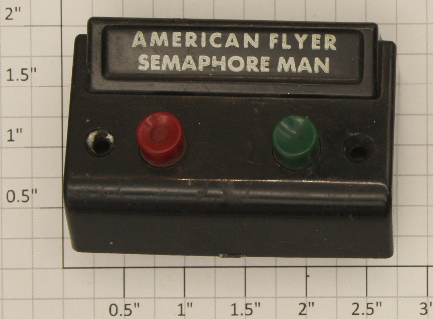 American Flyer XA10961-G S Scale "Semaphore Man" Control Button