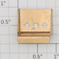 Lionel 35-36 Brass 3-Hole Passenger Car Step