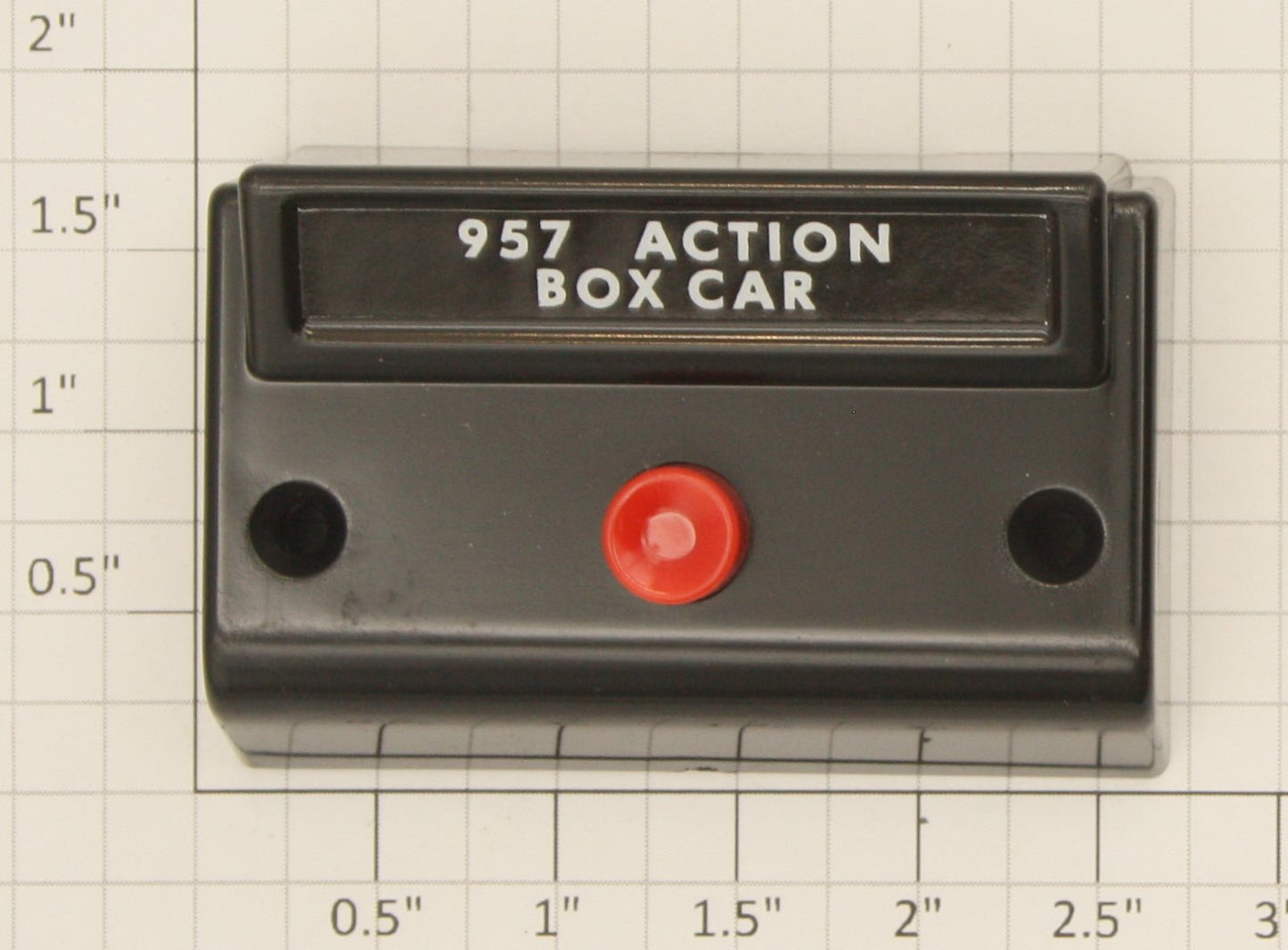American Flyer XA14A964 S Gauge "957 Action Box Car" Control Button