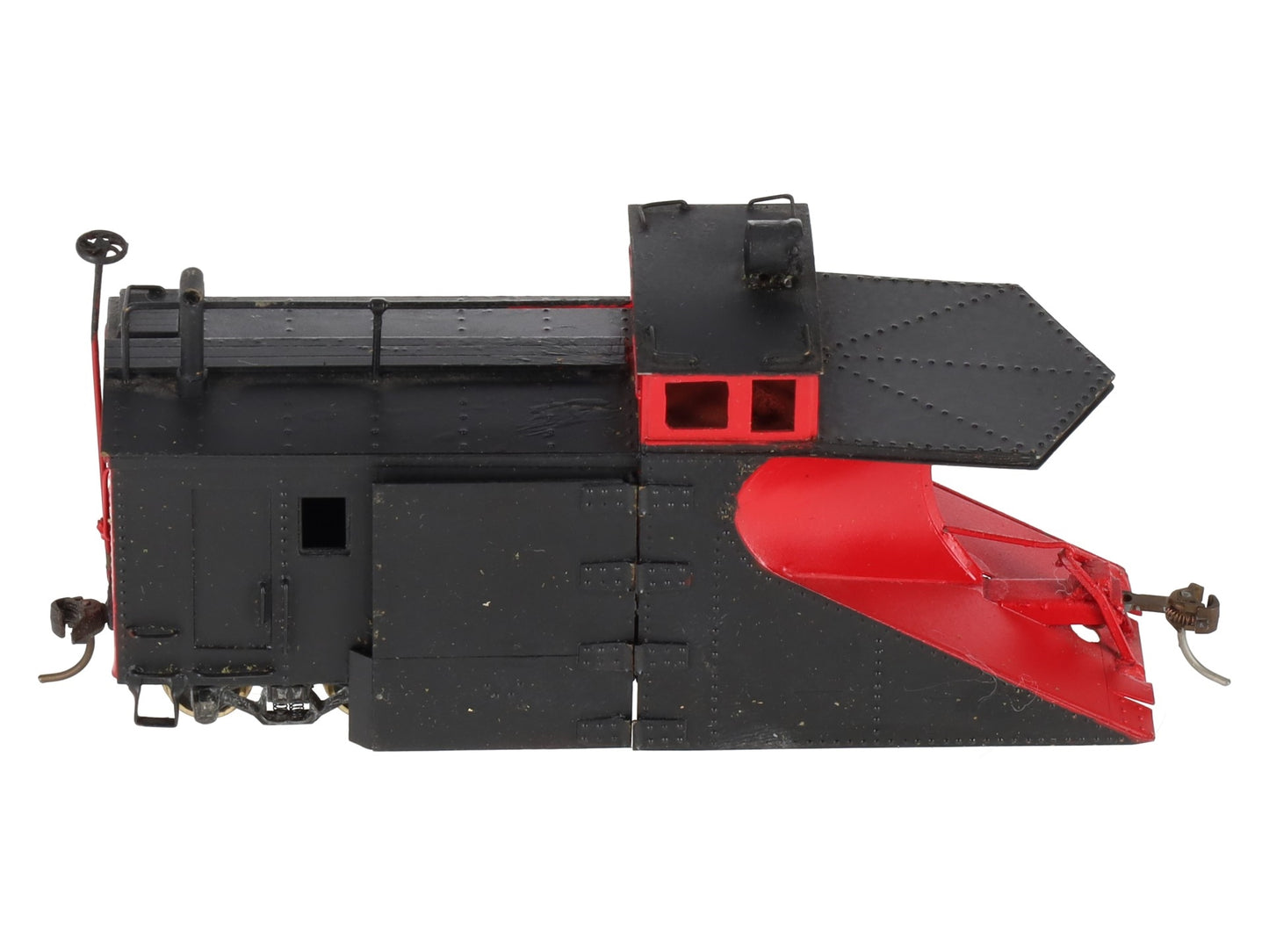 Kemtron HO BRASS CP Snow Plow -Painted EX