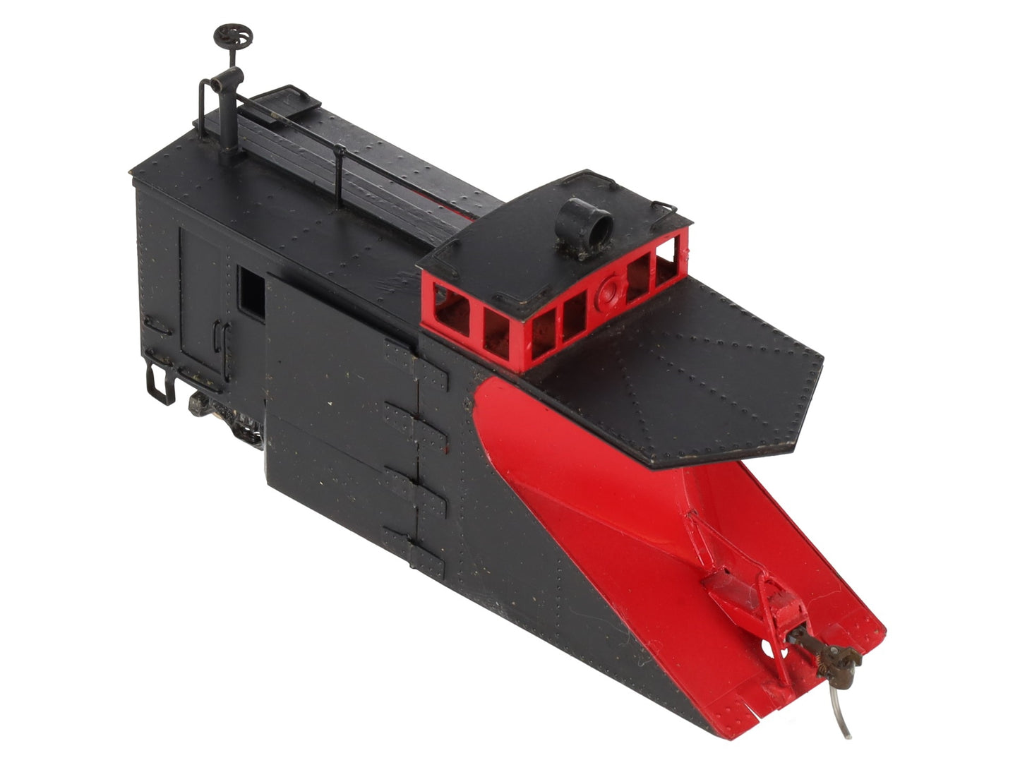 Kemtron HO BRASS CP Snow Plow -Painted EX