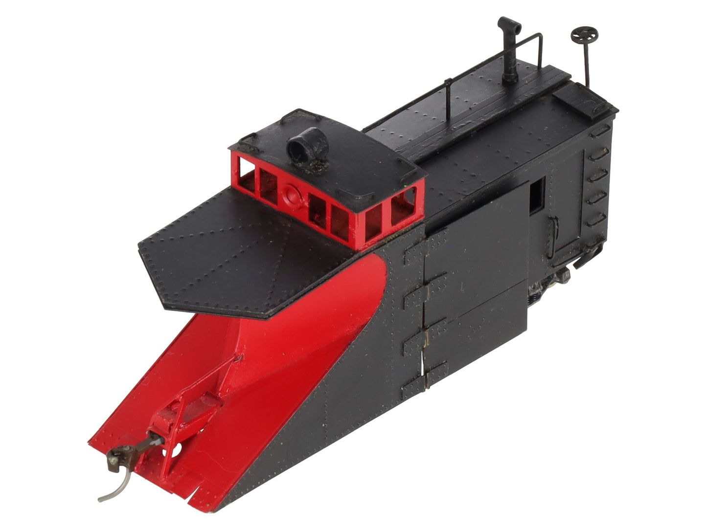 Kemtron HO BRASS CP Snow Plow -Painted EX