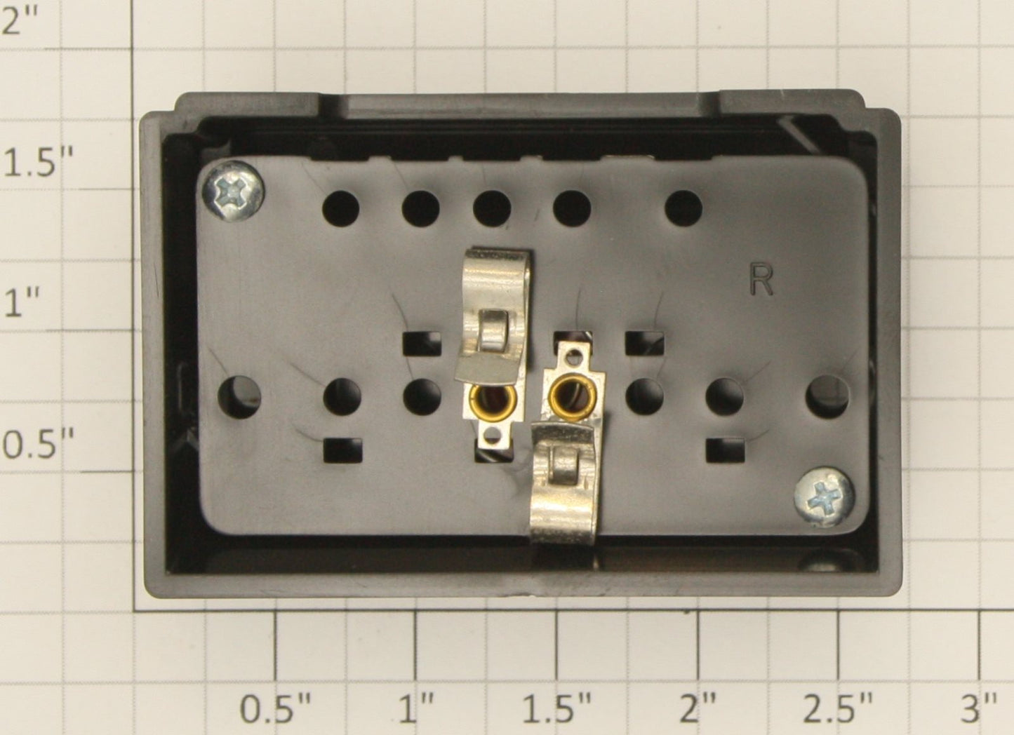 Gilbert EREC002 S Gauge Black "Erector Whistle" Switch Control Button