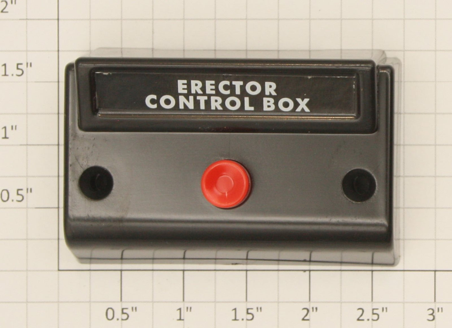 Gilbert EREC002-CB S Gauge Black "Erector Control Box" Control Button