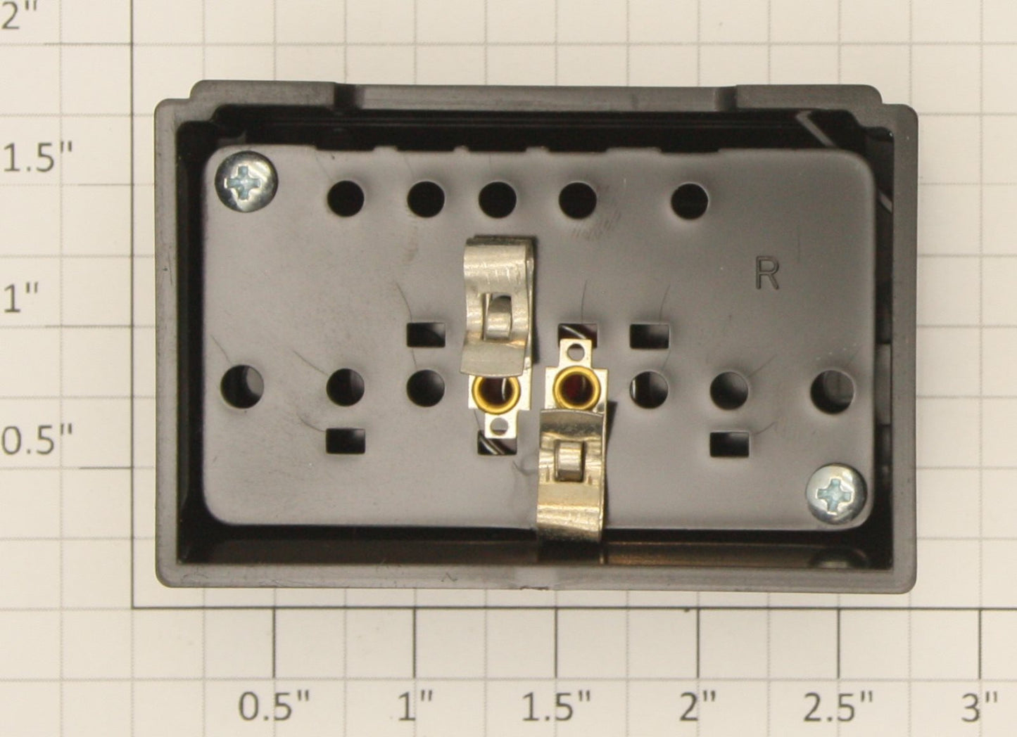 Gilbert EREC002-CB S Gauge Black "Erector Control Box" Control Button