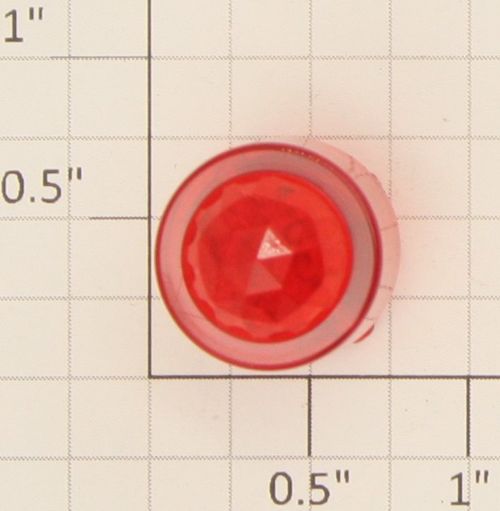 American Flyer PA12A112R Red Jewel Top Transparent Transformer Lens