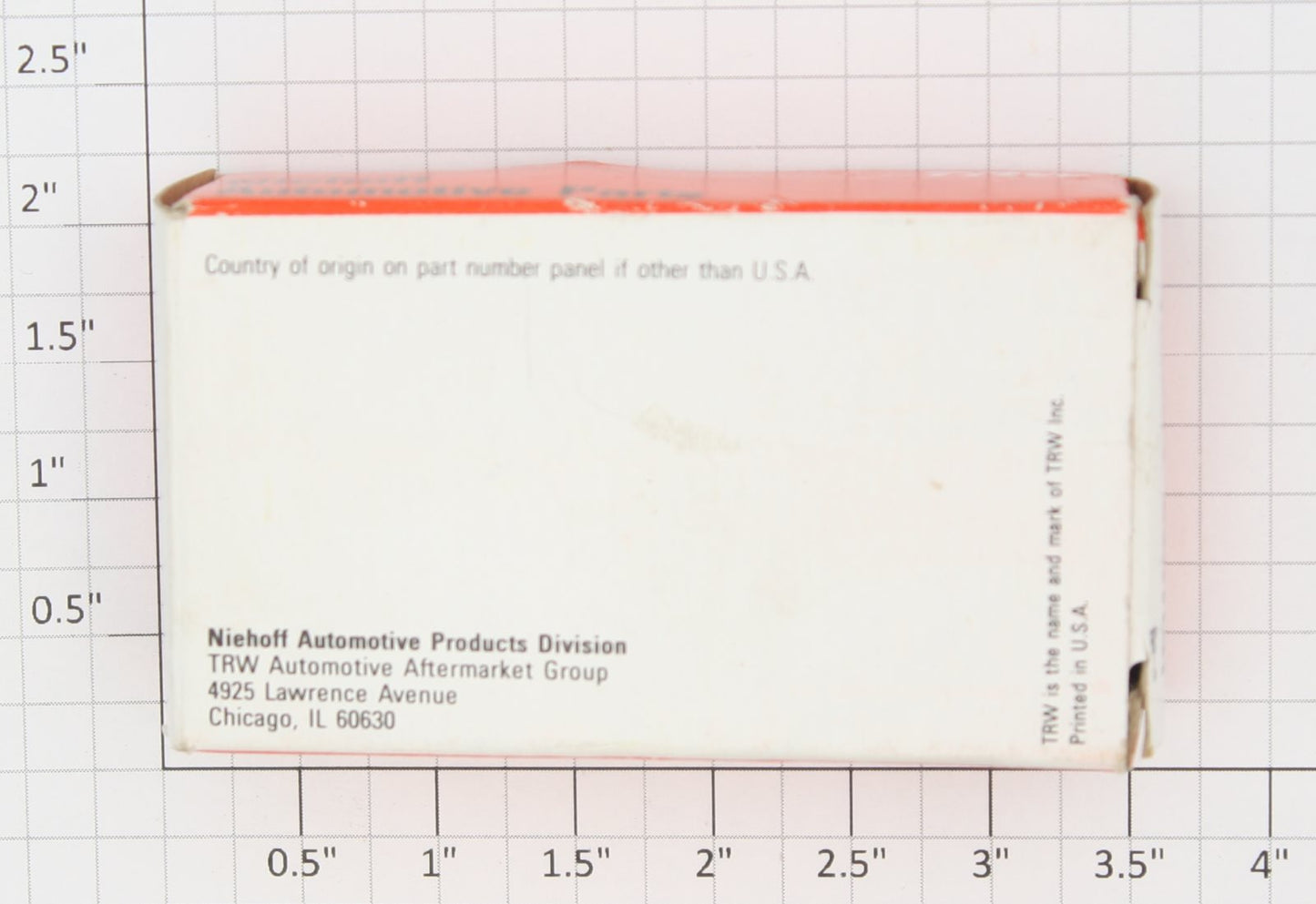 Niehoff Un-141E On/Off Toggle Switch in Separate Sale Box