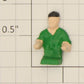 American Flyer FIG0206 Die-Cast Flyerville Counter Man Figure with Green Shirt