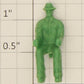 American Flyer PA13A022 Green Unpainted Plastic Truck Driver Figure