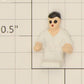 American Flyer FIG0205 Diecast Flyerville Counter Man Figure with White Shirt
