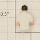 American Flyer FIG0205 Diecast Flyerville Counter Man Figure with White Shirt