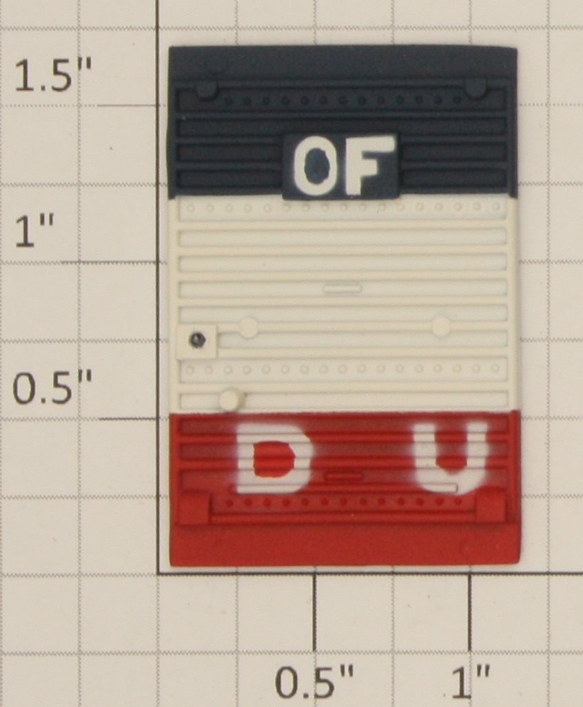 American Flyer PA9961 Blue / White / Red State of Maine Boxcar Door
