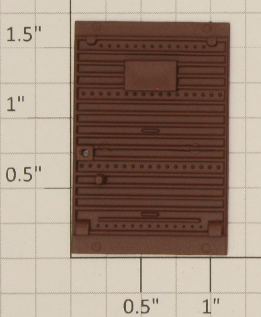 American Flyer PA9967B S Scale plastic Tuscan Boxcar Door