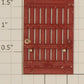 American Flyer PA10054-H S Scale Dark Red Stock Car Door without Latch