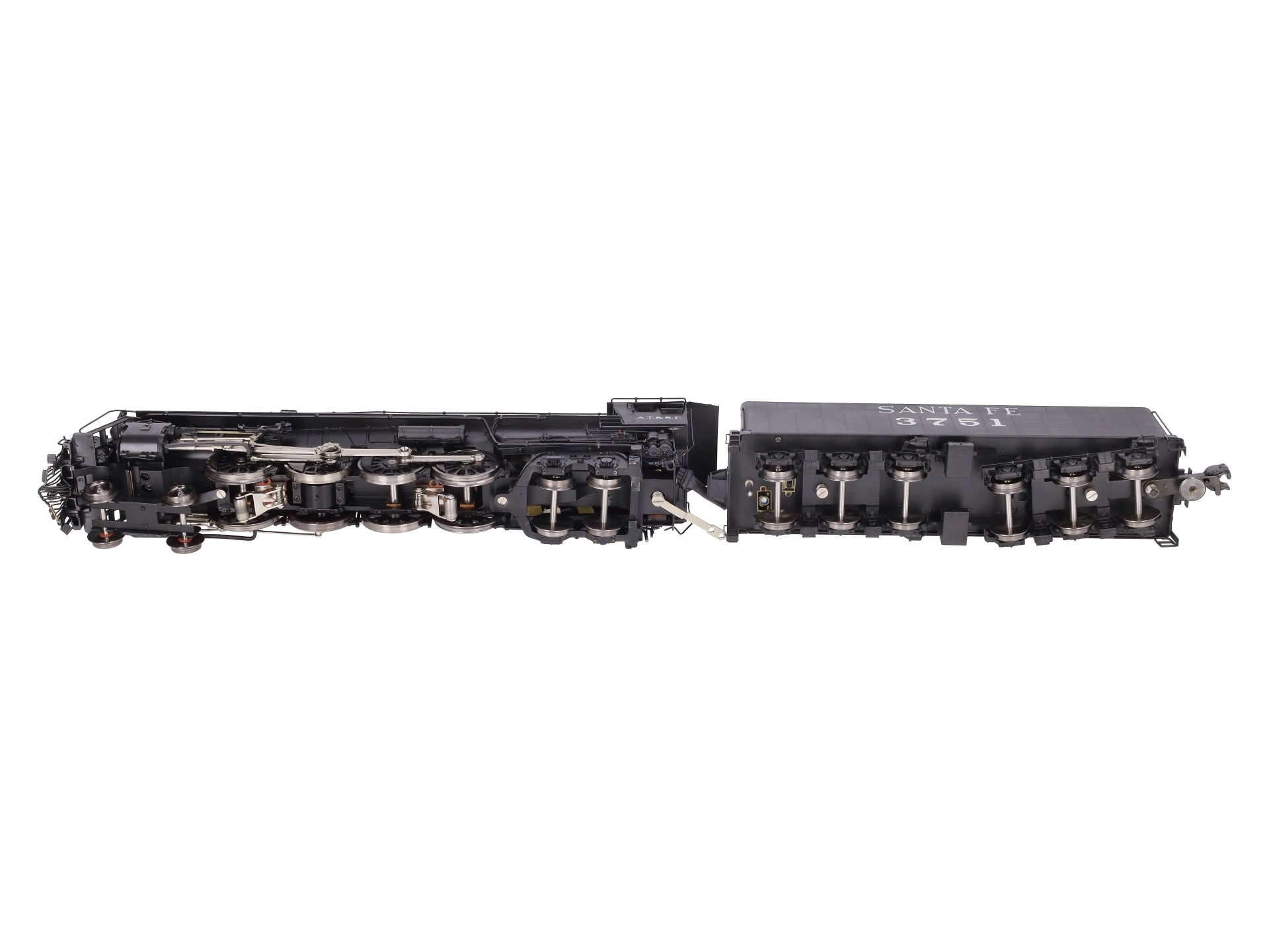 鉄道模型 UNITED SANTAFE 4-8-4 HO Brass CON PFM - United ATSF - Santa Fe 4-8-4 Northern