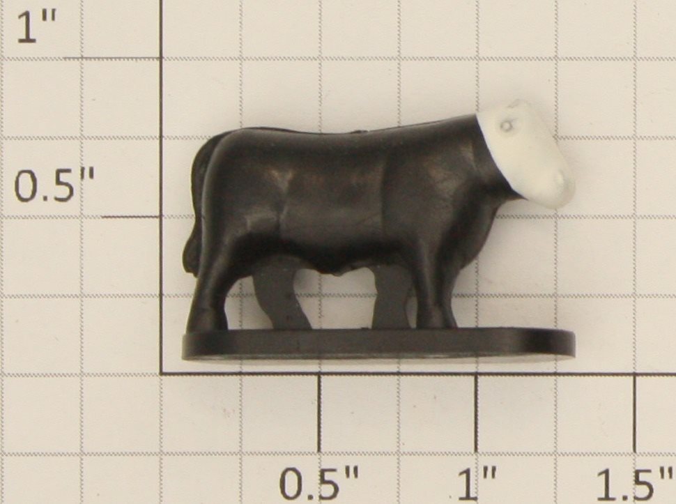 American Flyer XA11285A S Gauge 771 Stockyard Black and White Cow Figure