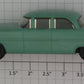 Lionel 6414-25 Aqua Automobile with Chrome Bumpers