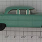 Lionel 6414-25 Aqua Automobile with Chrome Bumpers