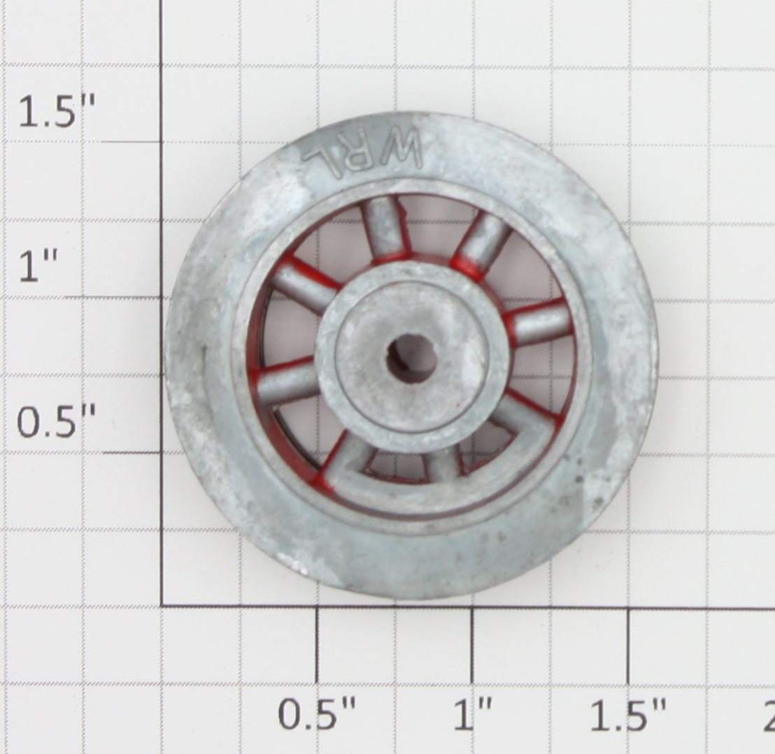 Lionel SLS-257-7  O Gauge Plain Red 8-Spoked Wheel with Side Rod Boss
