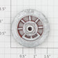 Lionel SLS-257-6 O Gauge Red 8-Spoked Wheel with Side Rod Boss