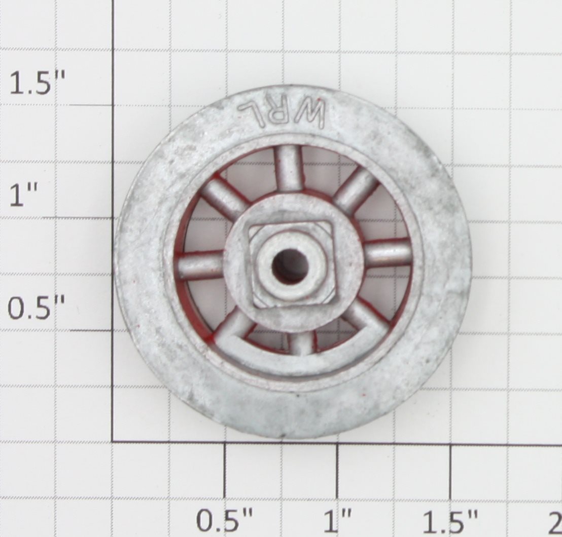 Lionel SLS-257-6 O Gauge Red 8-Spoked Wheel with Side Rod Boss