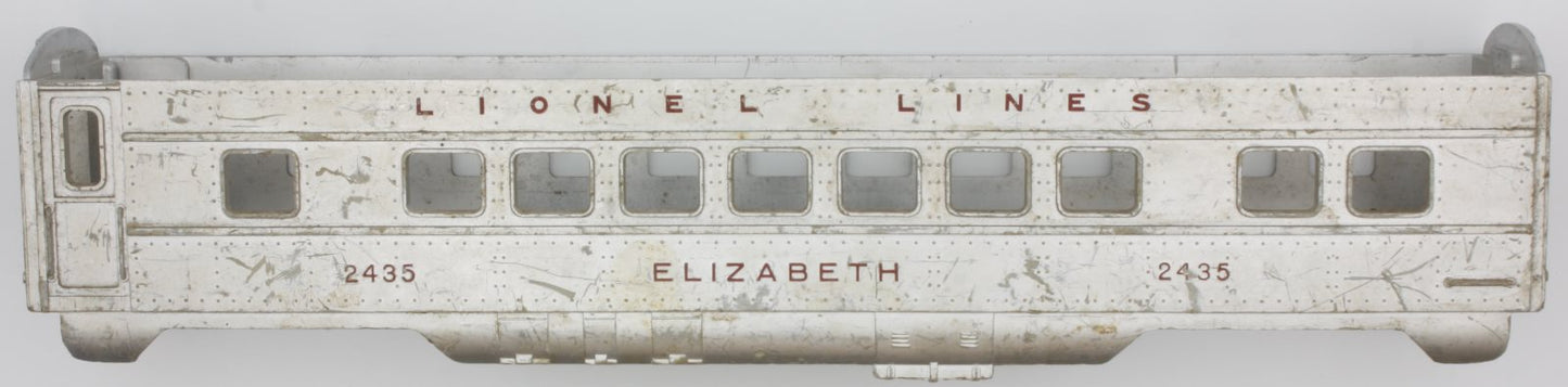 Lionel 2435-SR1 Lionel Lines Elisabeth Passenger Car Shell