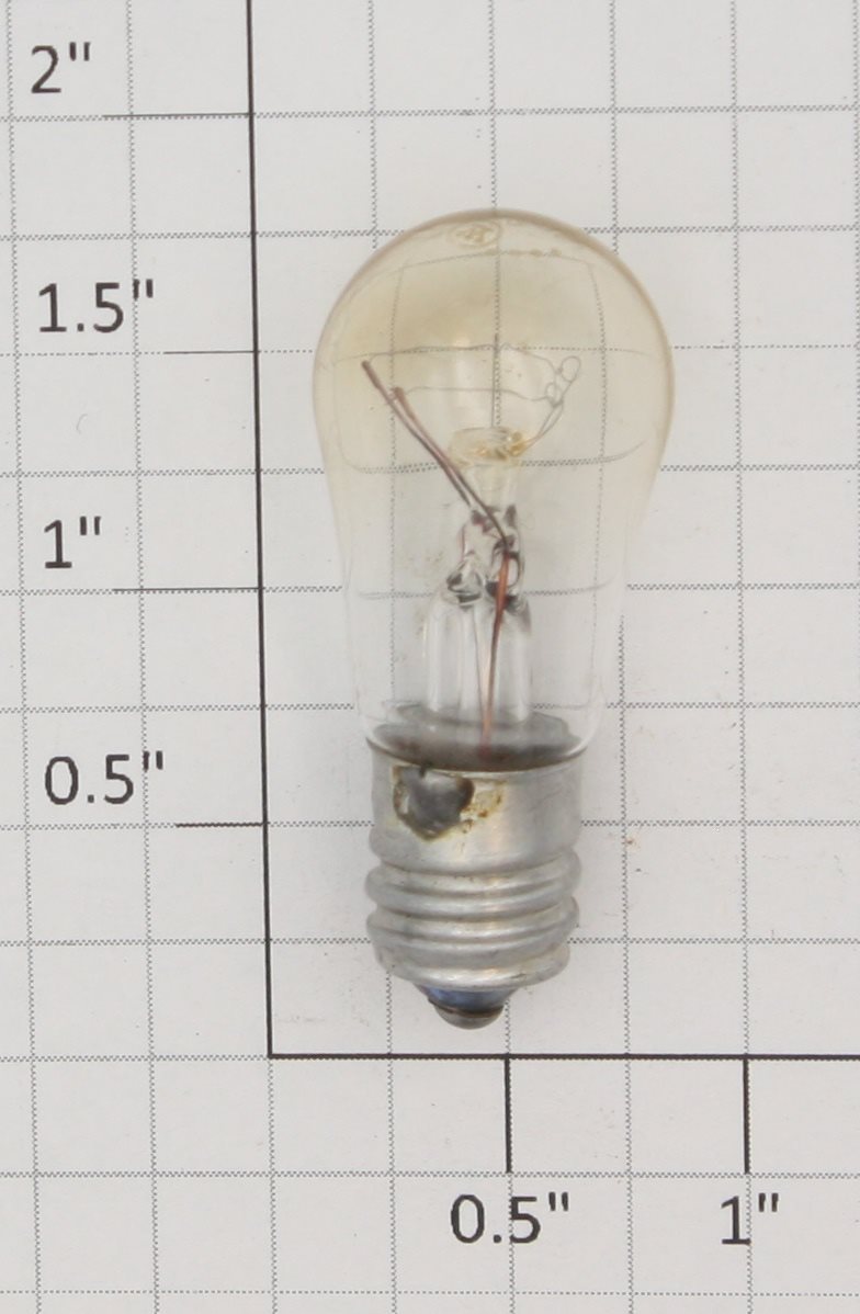 Lionel 200-OB Screw Base Clear Oval Light Bulb