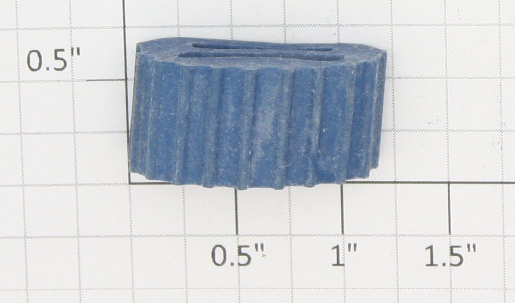 Lionel 50-31 O Gauge Section Gang Car Blue Rubber Bumper