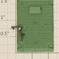 American Flyer PA9967-G S Scale Light Green Boxcar Door with Latch