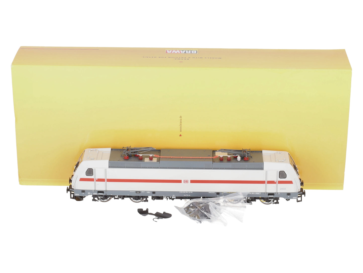 Brawa 43808 HO Scale DB BR 146.5 Traxx Electric Locomotive w/ DCC EX/Box