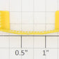 Roundhouse 90974 HO Yellow Observation Platform End Rail
