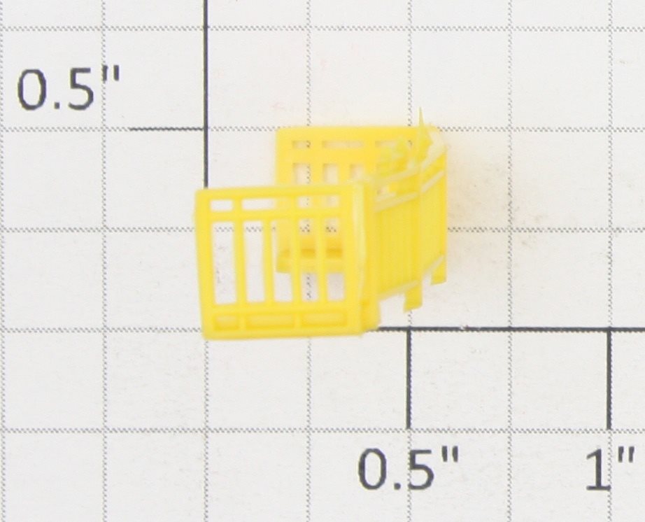 Roundhouse 90974 HO Yellow Observation Platform End Rail
