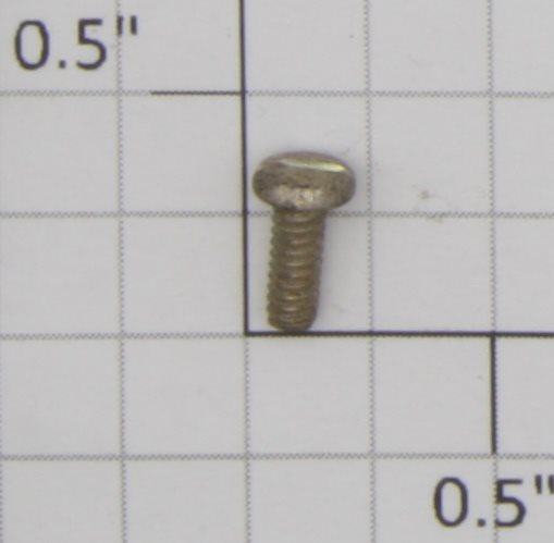 Lionel #4-40 x 5/16" Zinc Pan Head Slotted Mounting Screw