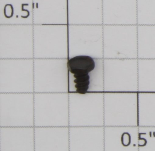 Lionel 4x3/16 #4 x 3/16" Black Hex Head Self Tapping Switch Screw