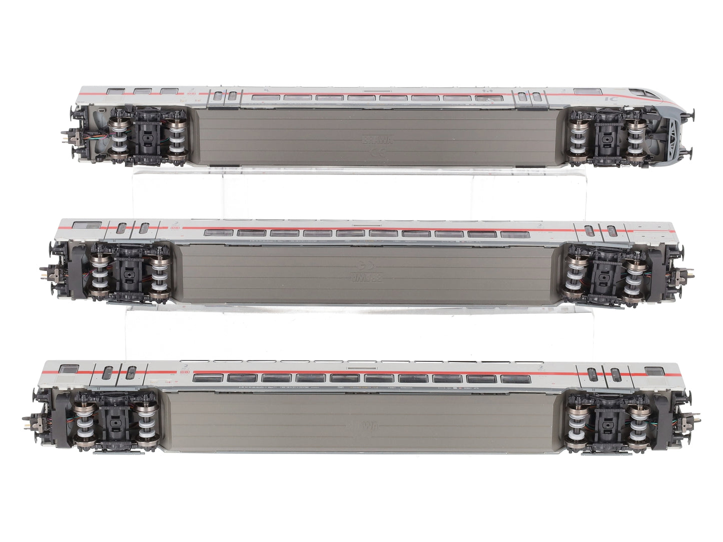 Brawa 44527 HO DB AG TWINNDEXX Vario IC2 Double Deck Coaches (Set of 3) LN/Box