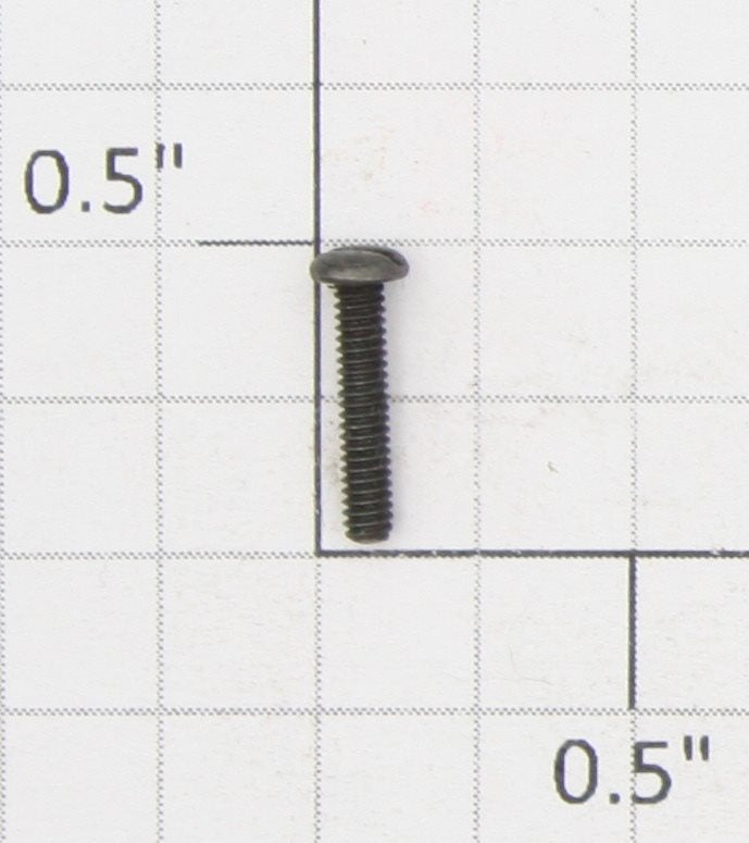 Roundhouse 90025 HO #2-56 x 7/16 Pan Head Black Slotted Screw