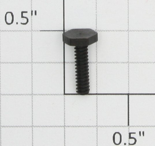 Lionel #4-36 x 7/16" Black Hex Head Screw