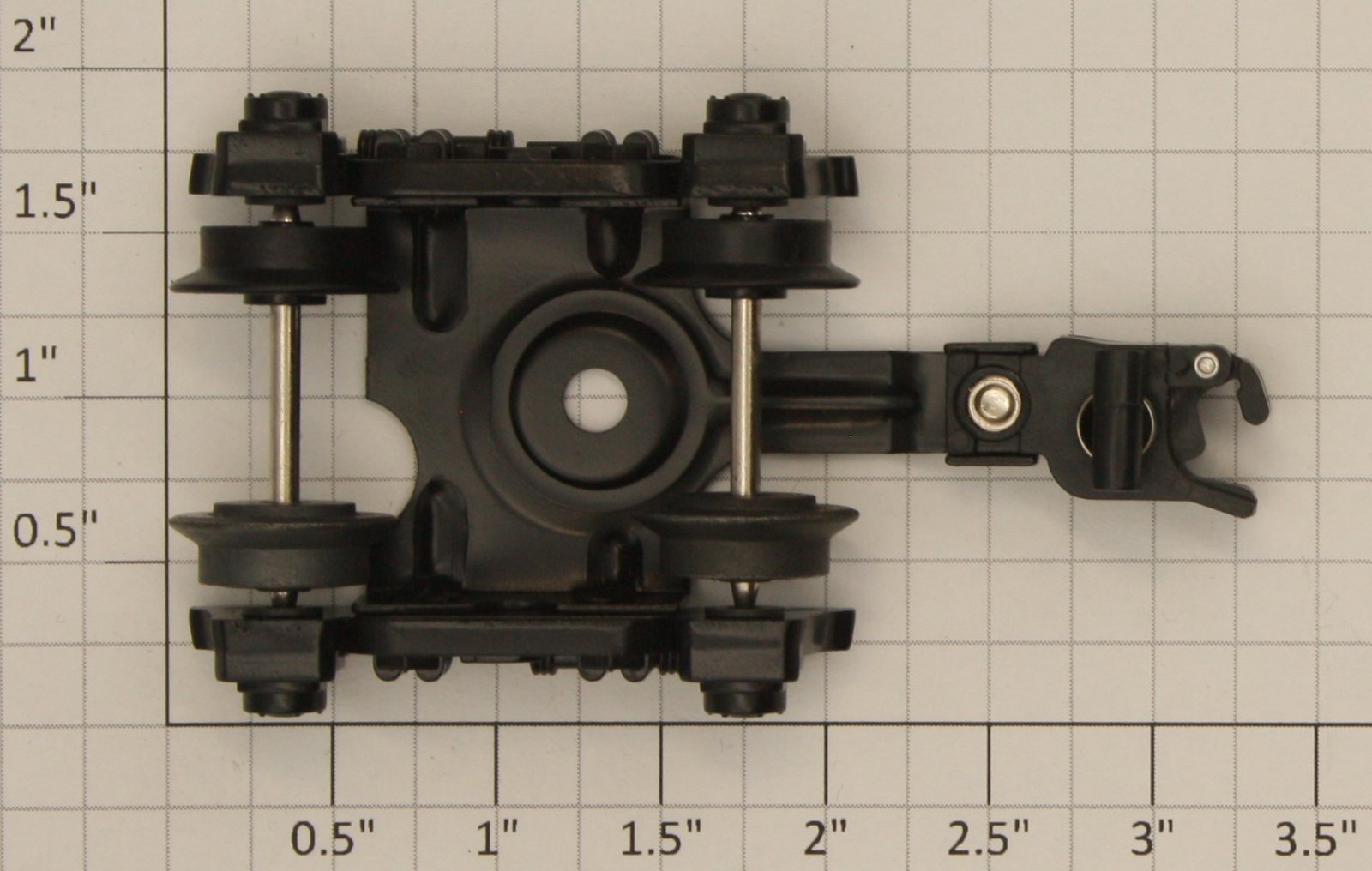 American Flyer 48218-50 Truck / Passenger / 4-Whl / W/Coupler