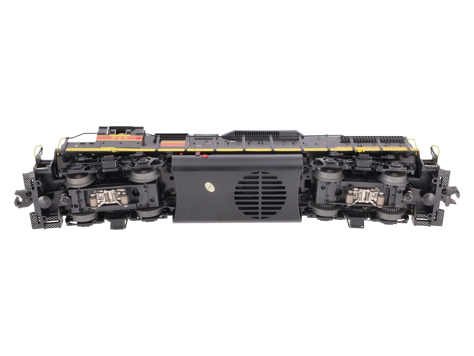 MTH 20-20225-3 Iowa Interstate GP38-2 Non-Powered Diesel Locomotive #711