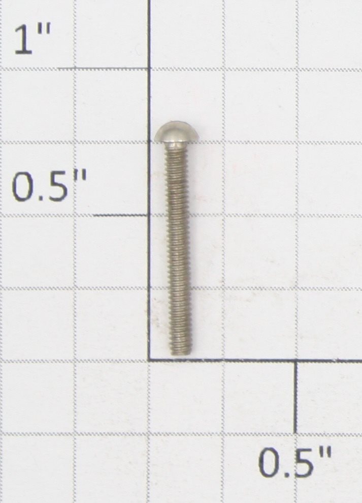 Roundhouse 90028 HO #2-56 x 3/4 Round Head Slotted Screw